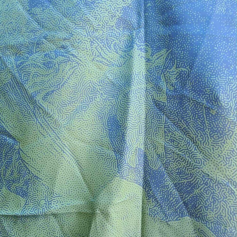 Moon Horse Scarf Yellow/Pink Blue - Picture 5 of 11